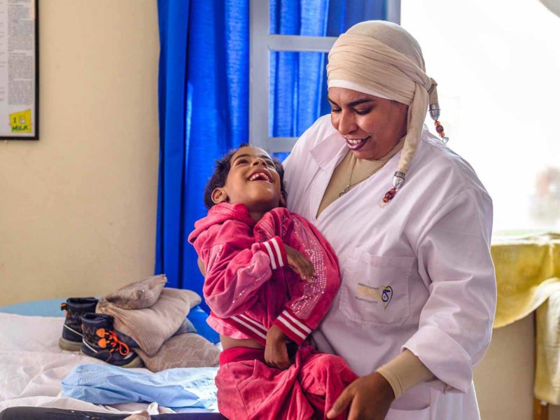 Les enfants handicapés de Ouarzazate trouvent à l'association Horizon un accueil chaleureux