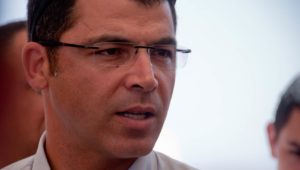 Obaïd Amrane de Masen au chantier Noor Ouarzazate