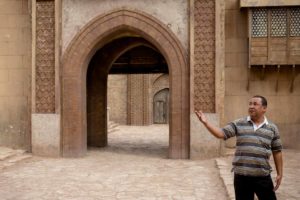Hamid Herraf, producteur de cinéma, en tournage à Ouarzazate