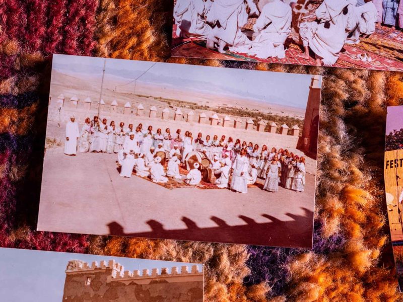 L'emblème de l'art traditionnel Ahwach et leader de la troupe de Ouarzazate