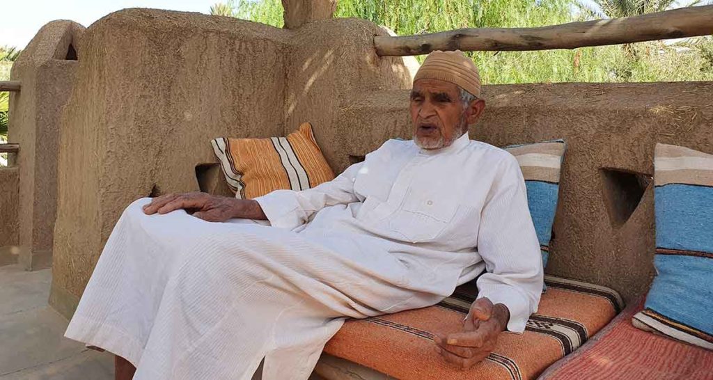 Un ancien de l'oasis de Skoura