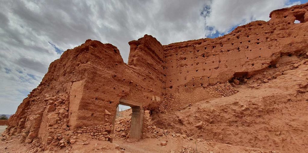 Les ruines de Tasgelt aujourd'hui