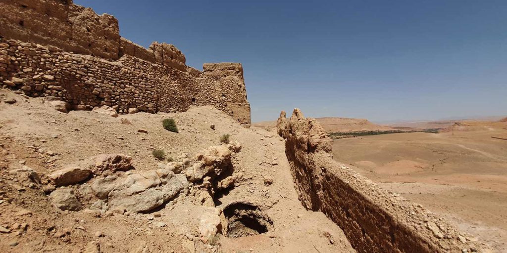 Le puits de la chrétienne au ksar d'Aït Ben Haddou - Par Eric Anglade