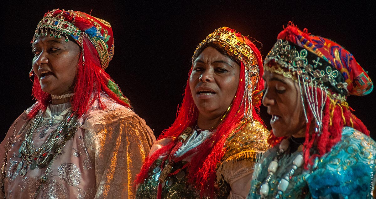 Les costumes féminins d'Ahwach