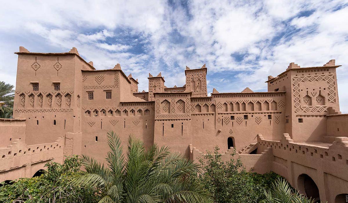 Casbah Amridil dans la palmeraie de Skoura