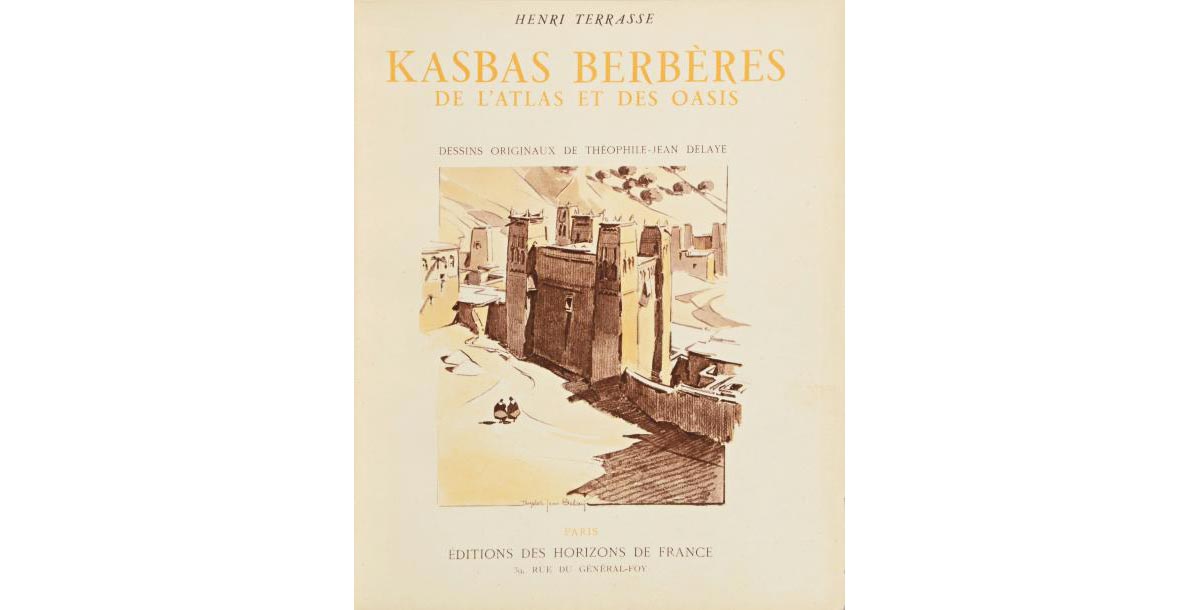 Couverture livre "Kasbas berbères" d'Henri Terrasse