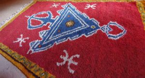 Tapis berbère de la région d'Ouarzazate