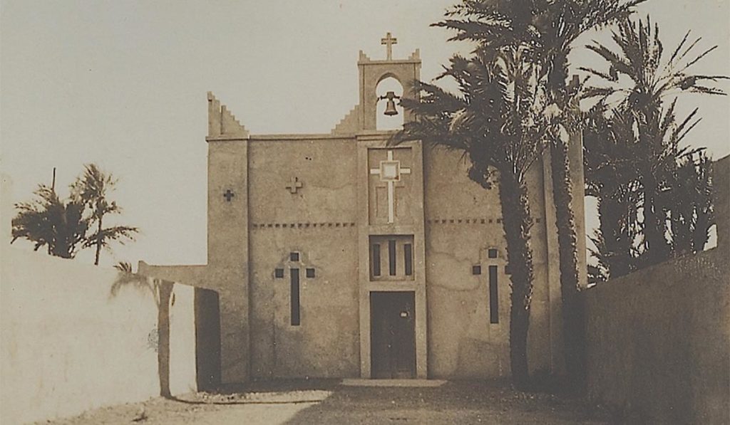 Eglise Ste Thérèse d'Ouarzazate autrefois