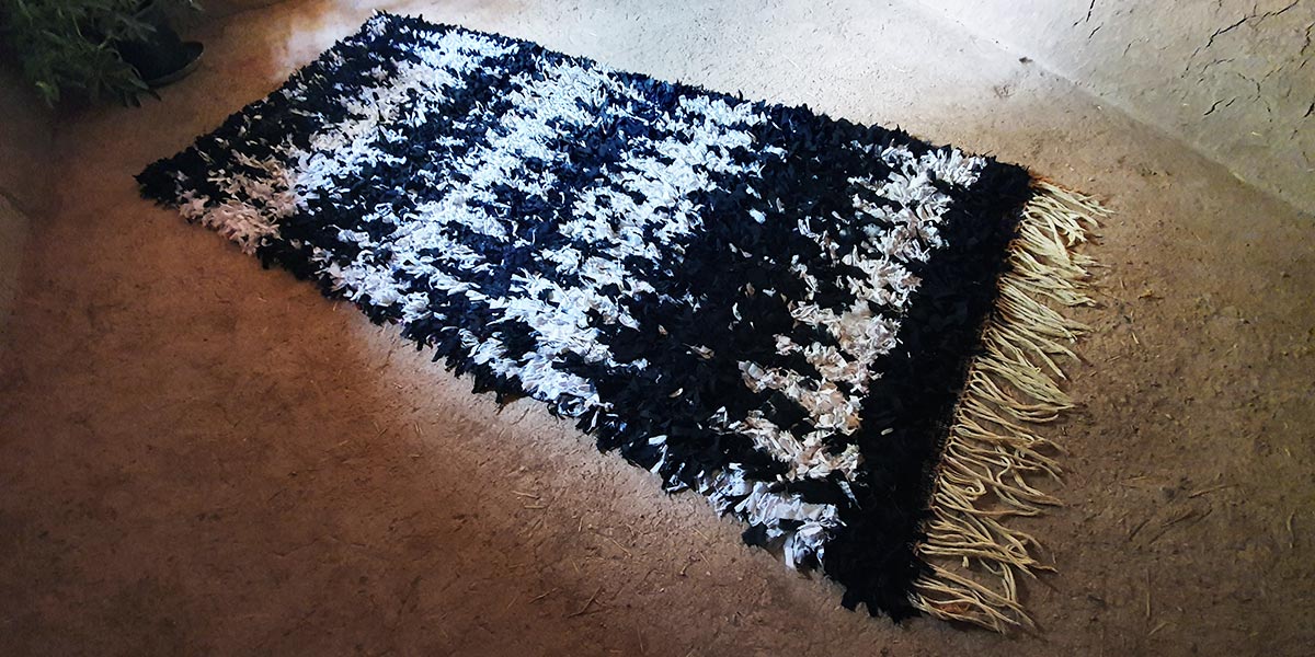 Dar Arbalou- Tapis berbère Boucherouite