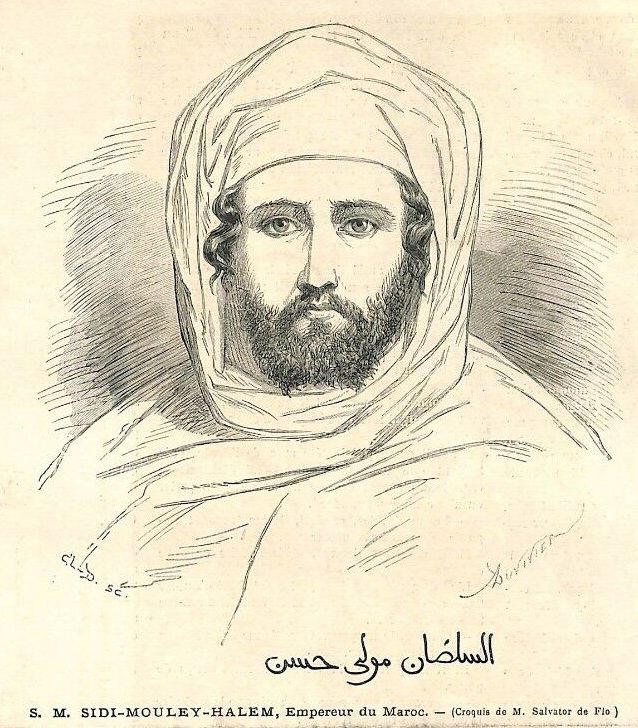 Croquis de Moulay Hassan 1er