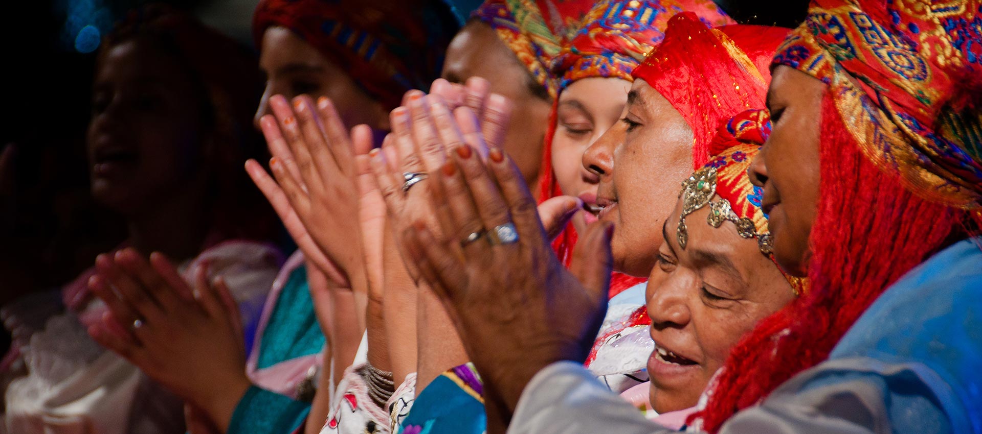 Les femmes d'Ahwach Ouarzazate