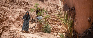 Organisation sociale du ksar d'Aït Ben Haddou, autrefois.