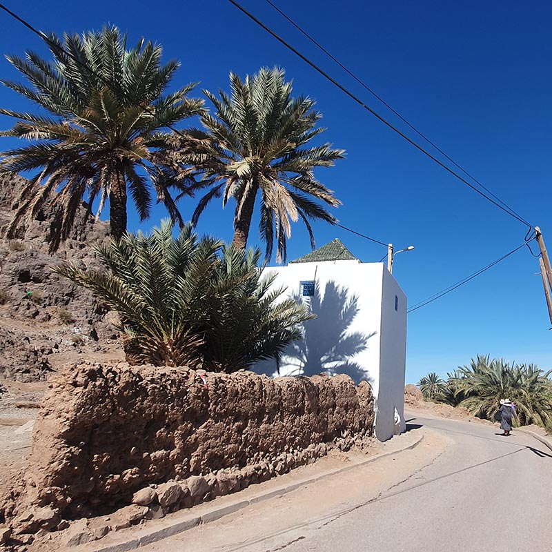 Le mausolée de Moulay Yâacoub près d'Ouarzazate