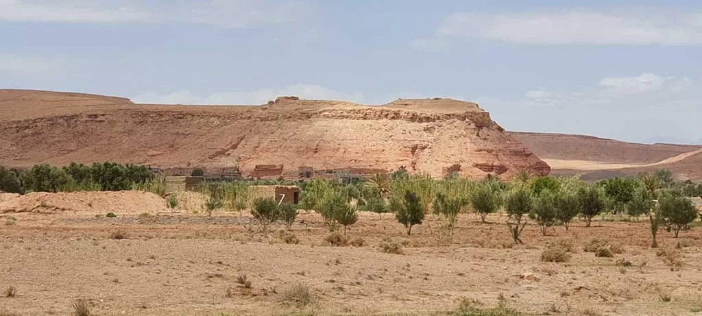 Les ruines de Tasgedlt aujourd'hui