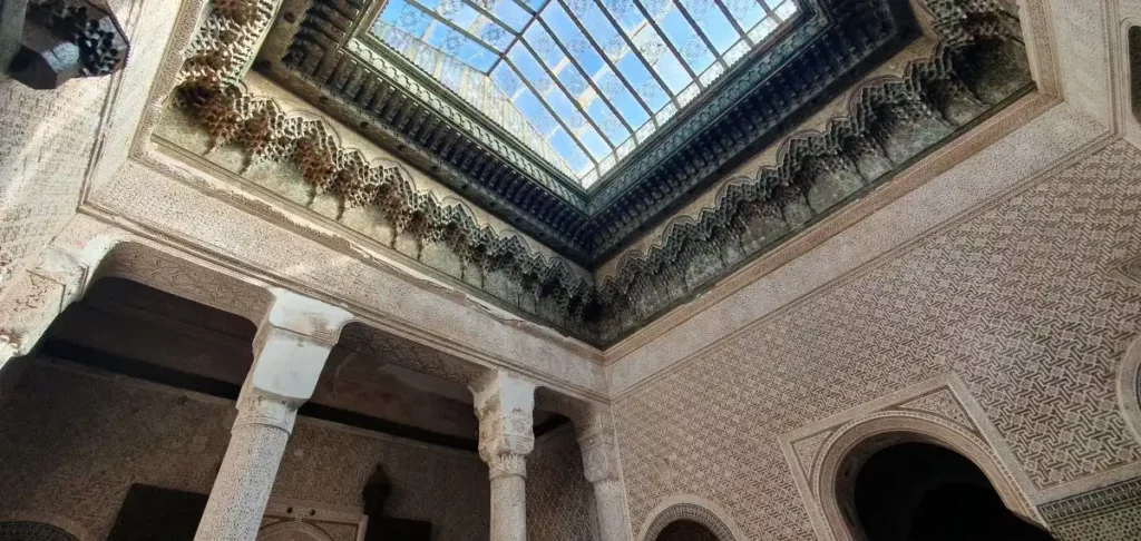 Plafonds de la casbah de Telouet