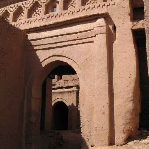 Détail du ksar de Tamnougalt