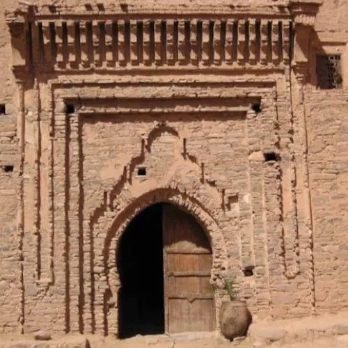 Détail du ksar de Tamnougalt