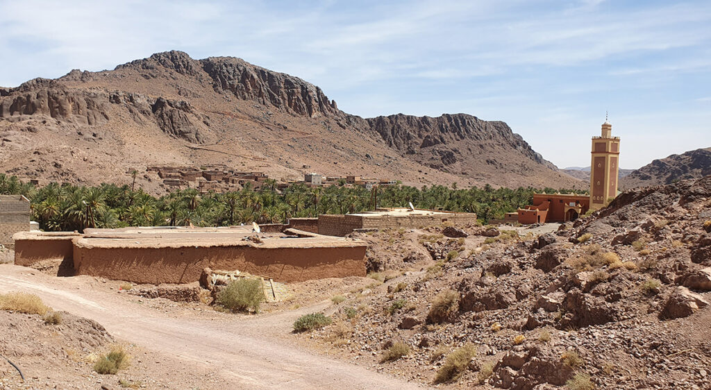 L'ancien village de l'oasis de Fint
